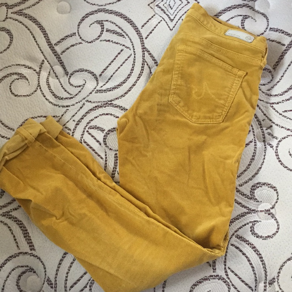 AG - The Stevie Slim Straight Corduroy Pants